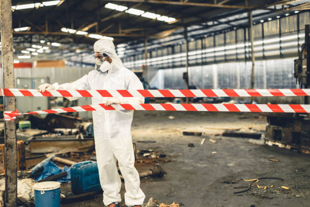 Professional Drug Lab Cleanup technician working in Riverdale, NE
